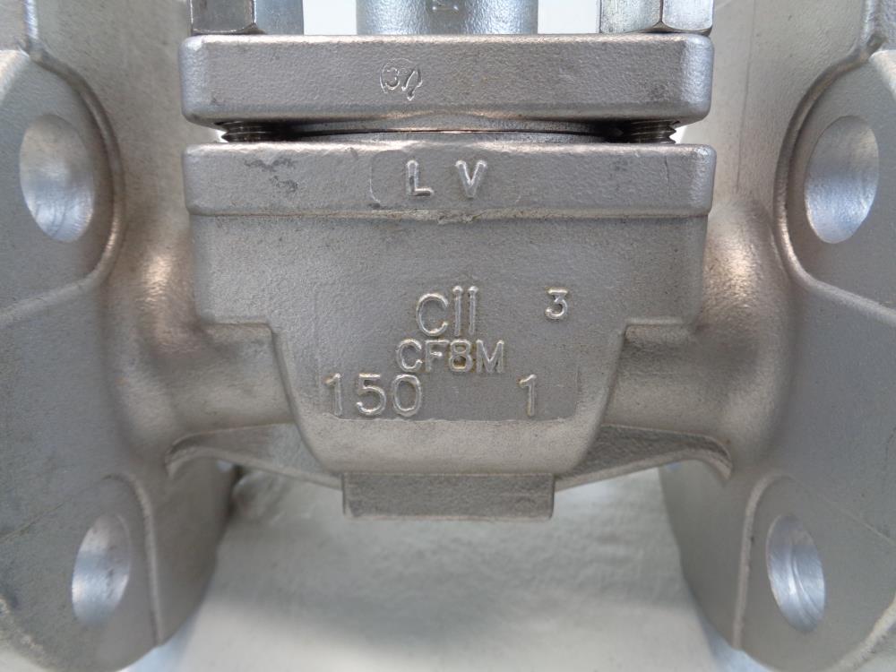 Apollo 1" 150# CF8M Flanged Ball Valve, Model# SSB5524A